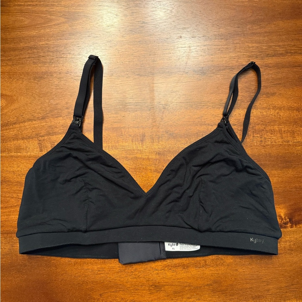 Kyte Baby Nursing Bra in Black XL